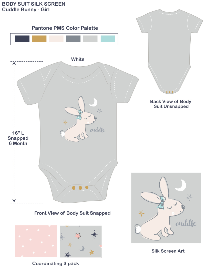 婴儿连体衣设计