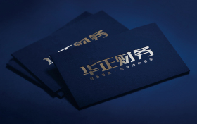 华正财务logo设计