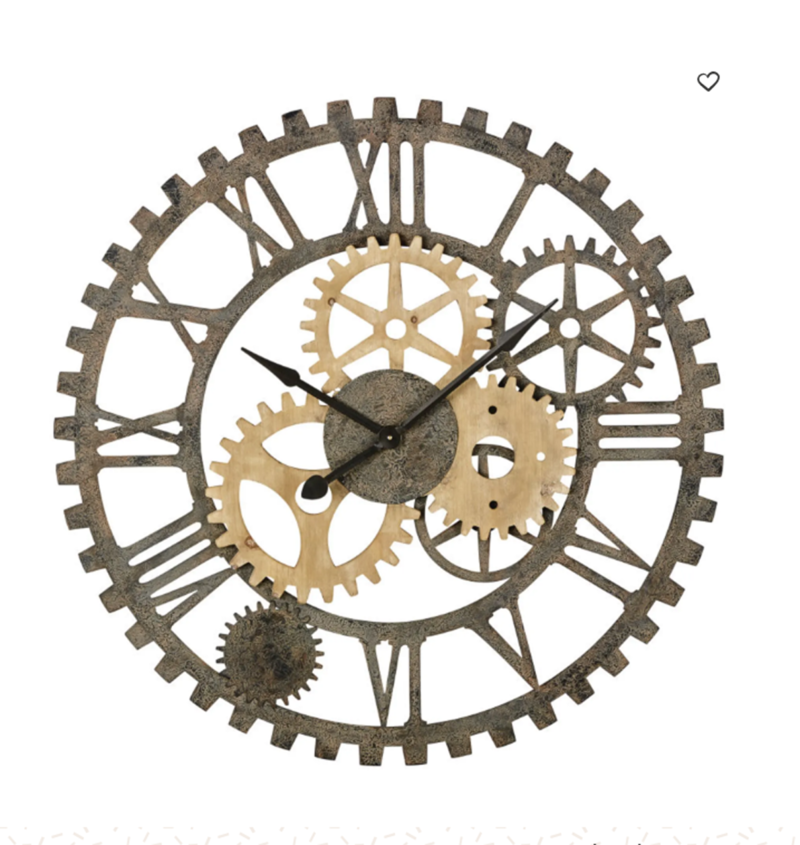 欧美齿轮结构钟