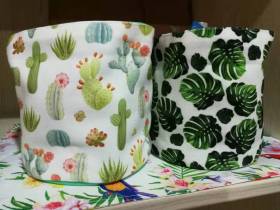 绿植小储物篓窗帘台布