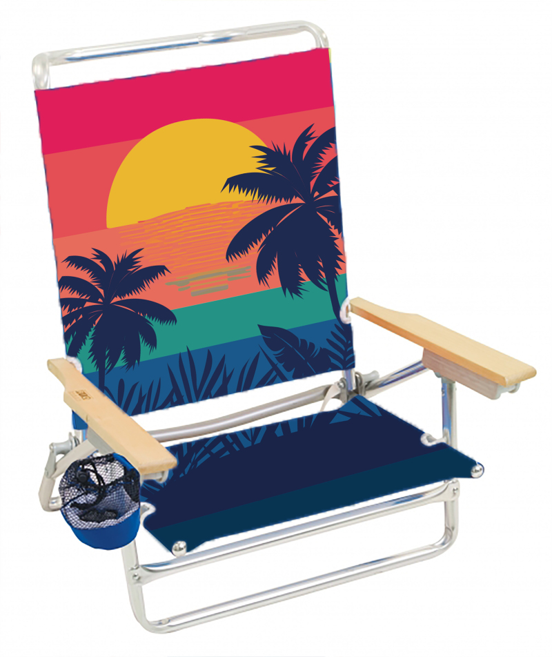 沙滩椅图案设计