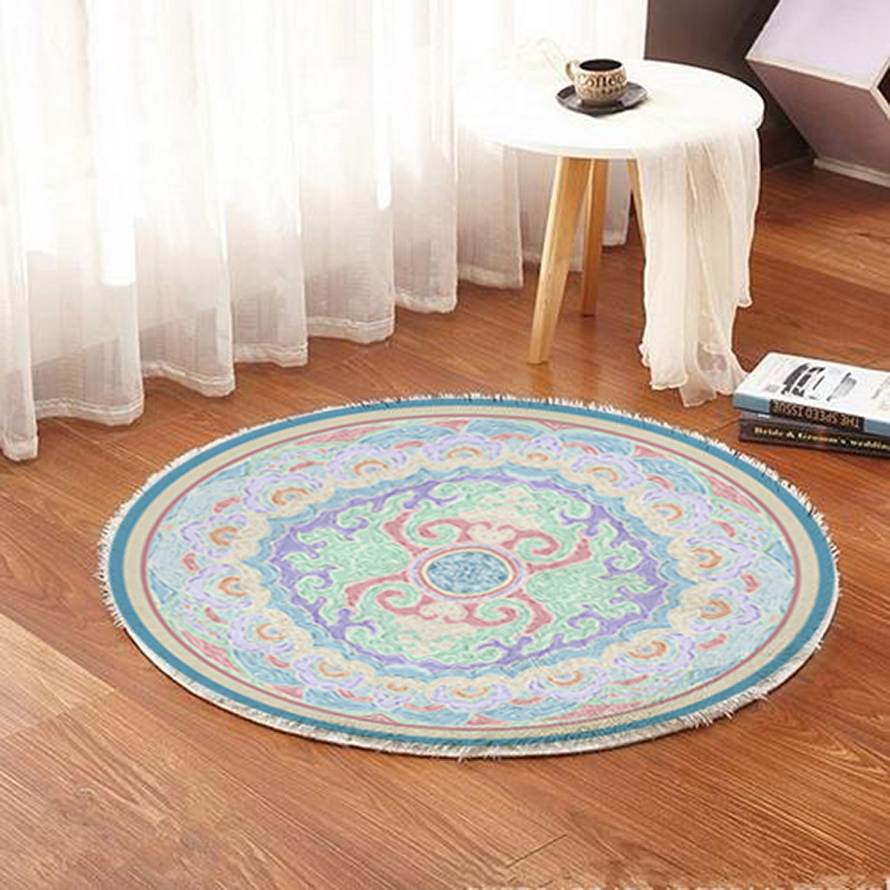 中式传统花纹装饰地毯
