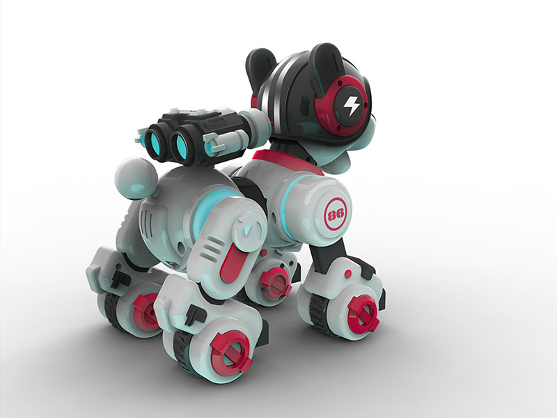 智能互动机器宠物狗产玩具品设计