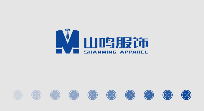 山鸣服饰LOGO设计