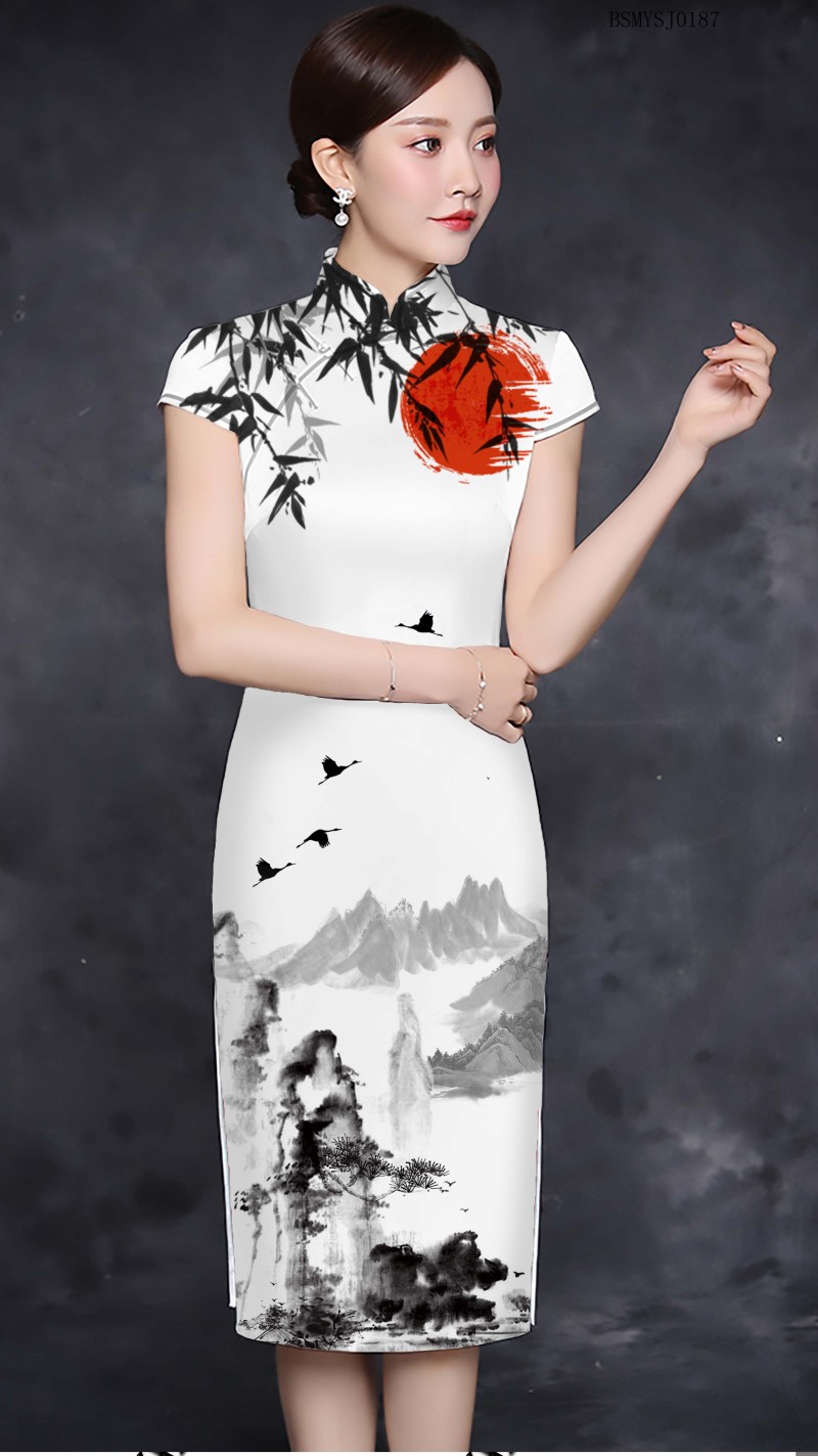 女士时尚中国风图案