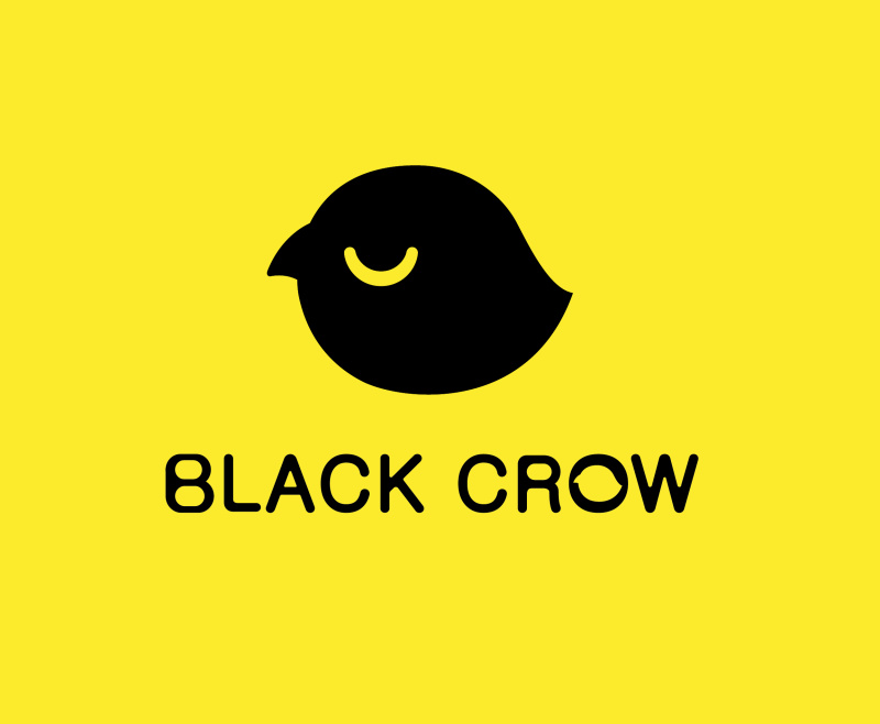 黑鸦logo设计