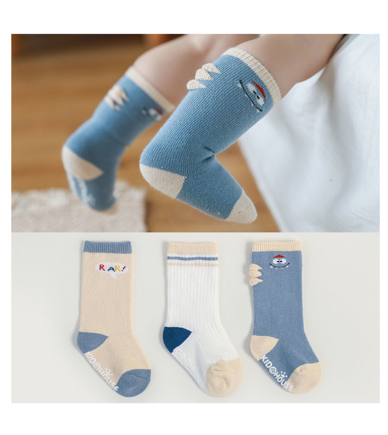 婴童袜子—小恐龙