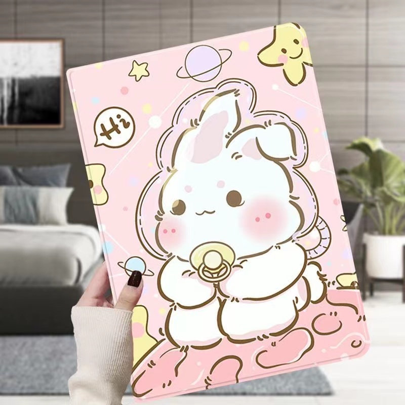 可爱兔兔平板套图案