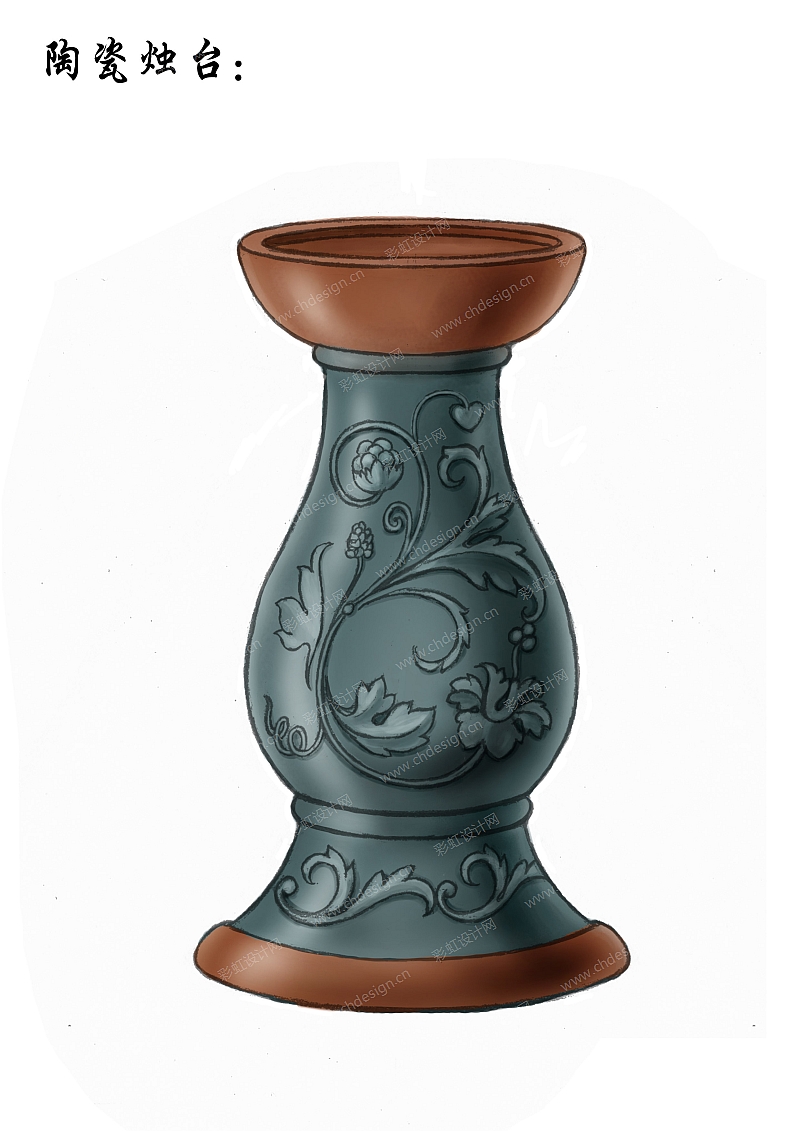 陶瓷烛台