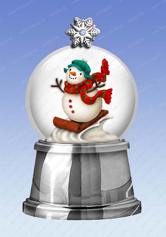 圣诞雪人水球