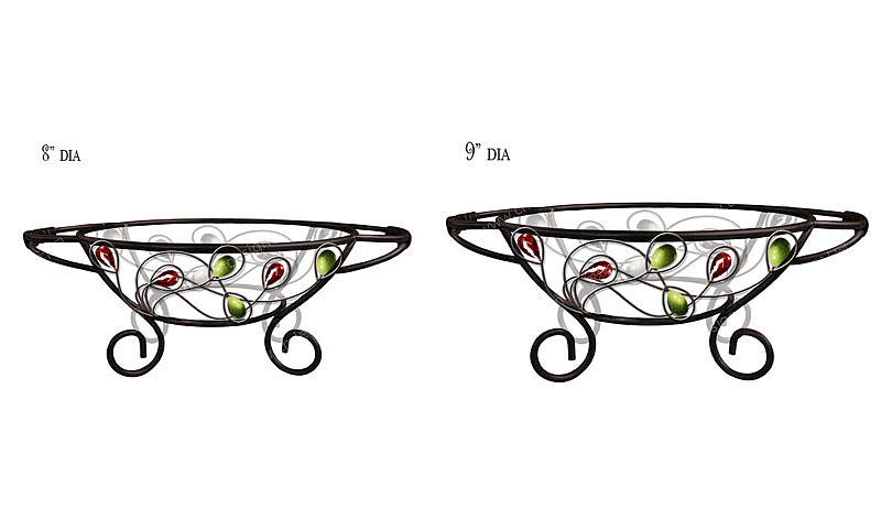 五金铁艺配亚克力水果盘
