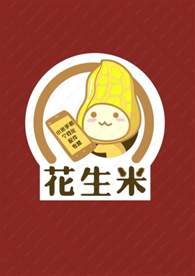 店铺logo 卡通图案 