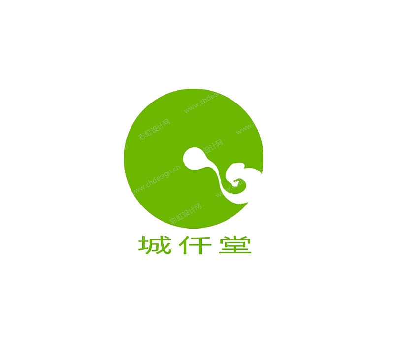 城仟堂logo设计