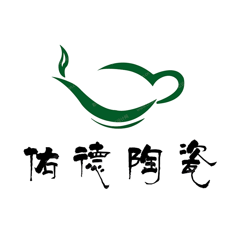 德化佑德陶瓷 logo设计