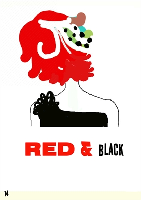 红发女子的背影ED&BLACK