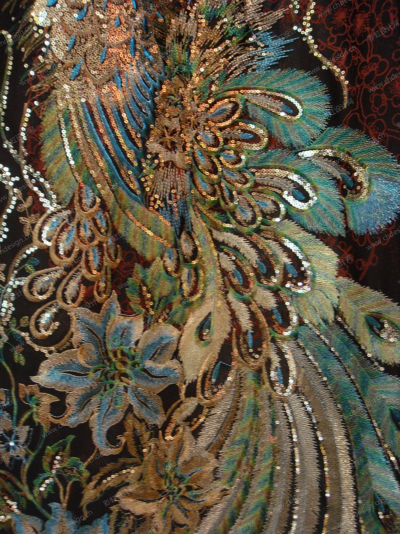 家纺布艺图案 印花 绣花 提花 手绘 电脑绘 国际纺织品流行色应用及 拓展