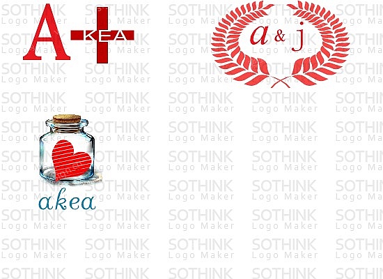 爱家 AKEA 的商标设计logo