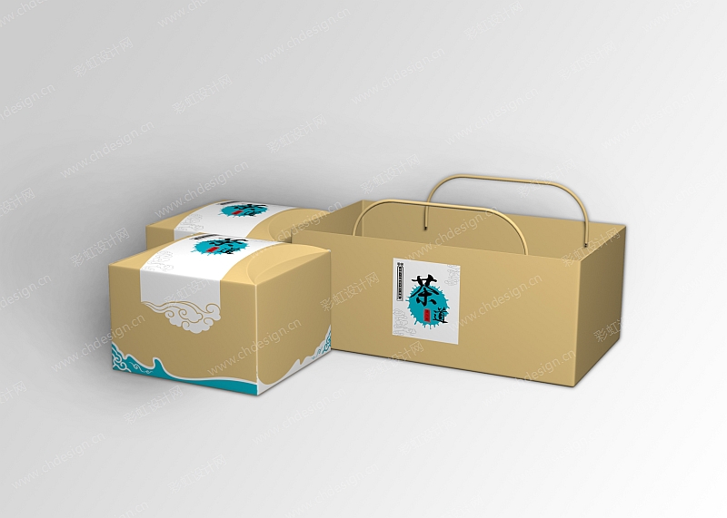 茶叶罐通用礼盒包装设计