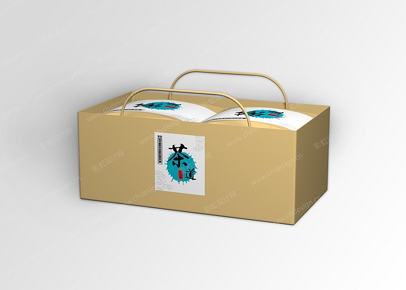 茶叶罐通用礼盒包装设计