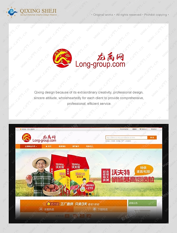 农村电子商务网站logo设计