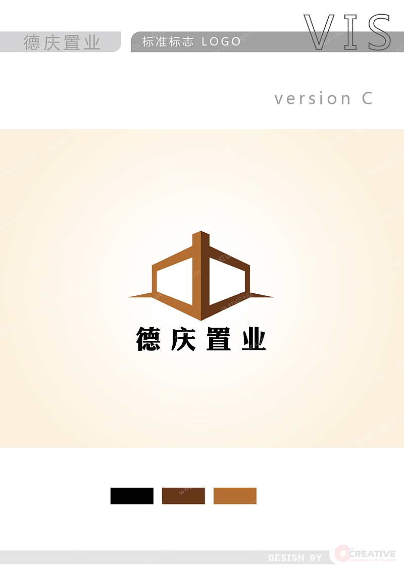 德庆置业 LOGO-CC