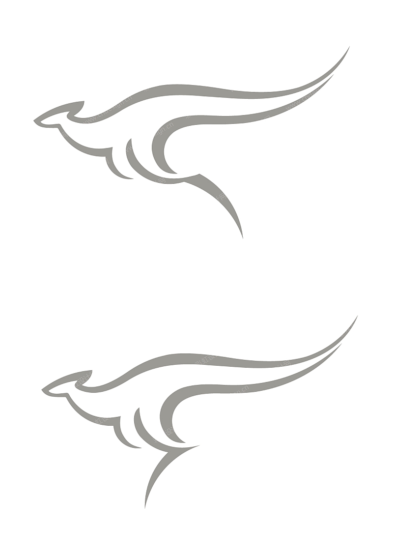 袋鼠logo -1