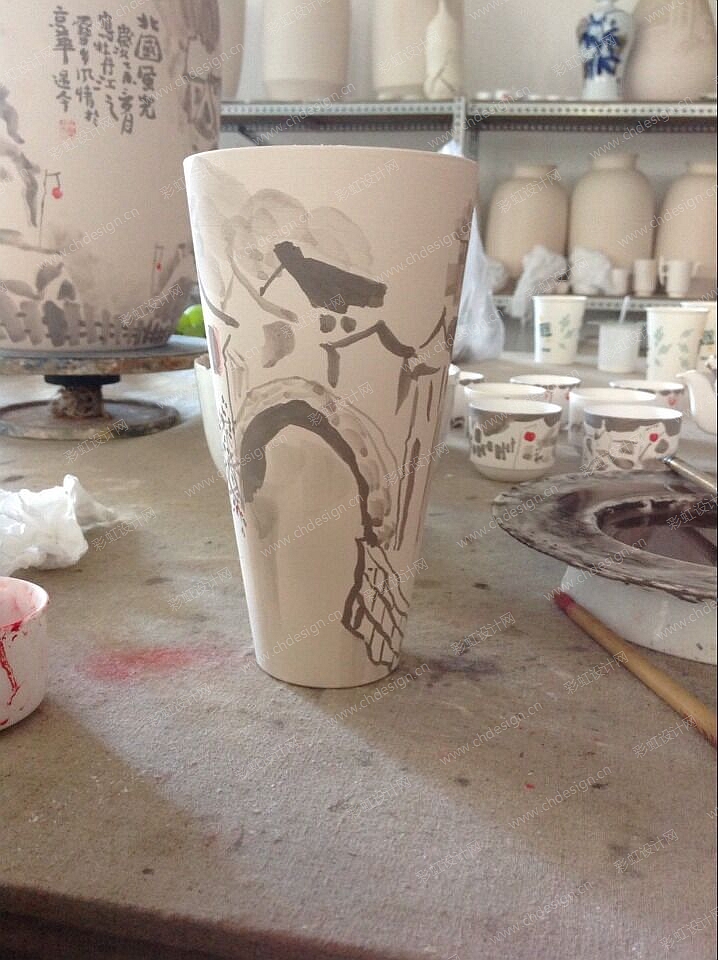 陶瓷 图案 杯子