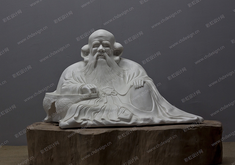 陶瓷雕刻-老君岩