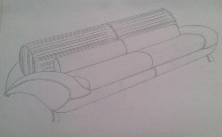 简易沙发家具设计