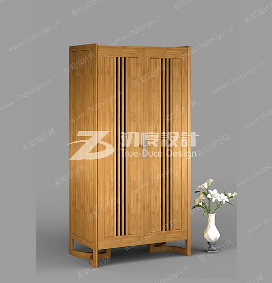 木质大衣柜家具设计