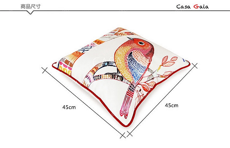 奢华欧式小鸟抱枕 