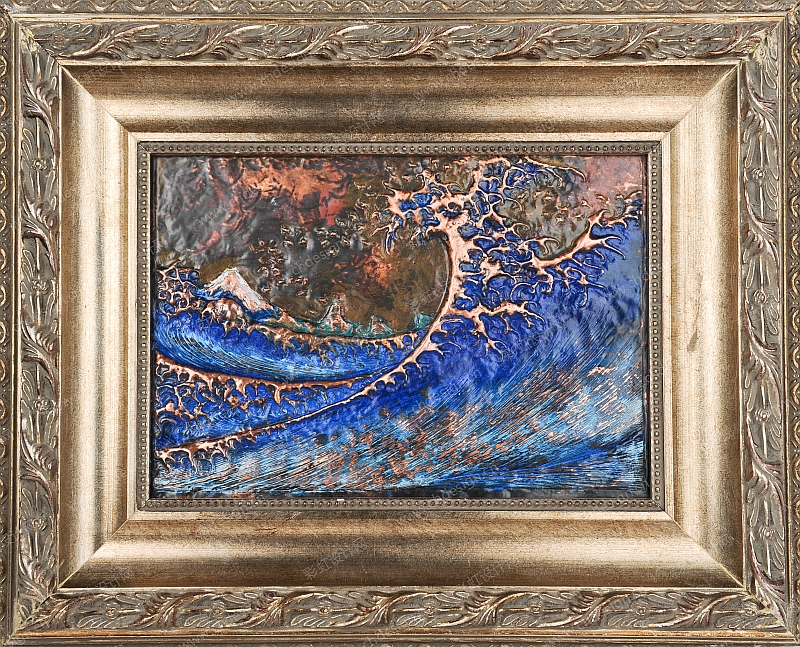 《浮世绘——动与静》材料：铜板
