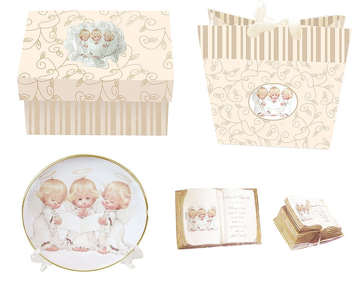 意大利婚礼陶瓷日用品及包装盒袋