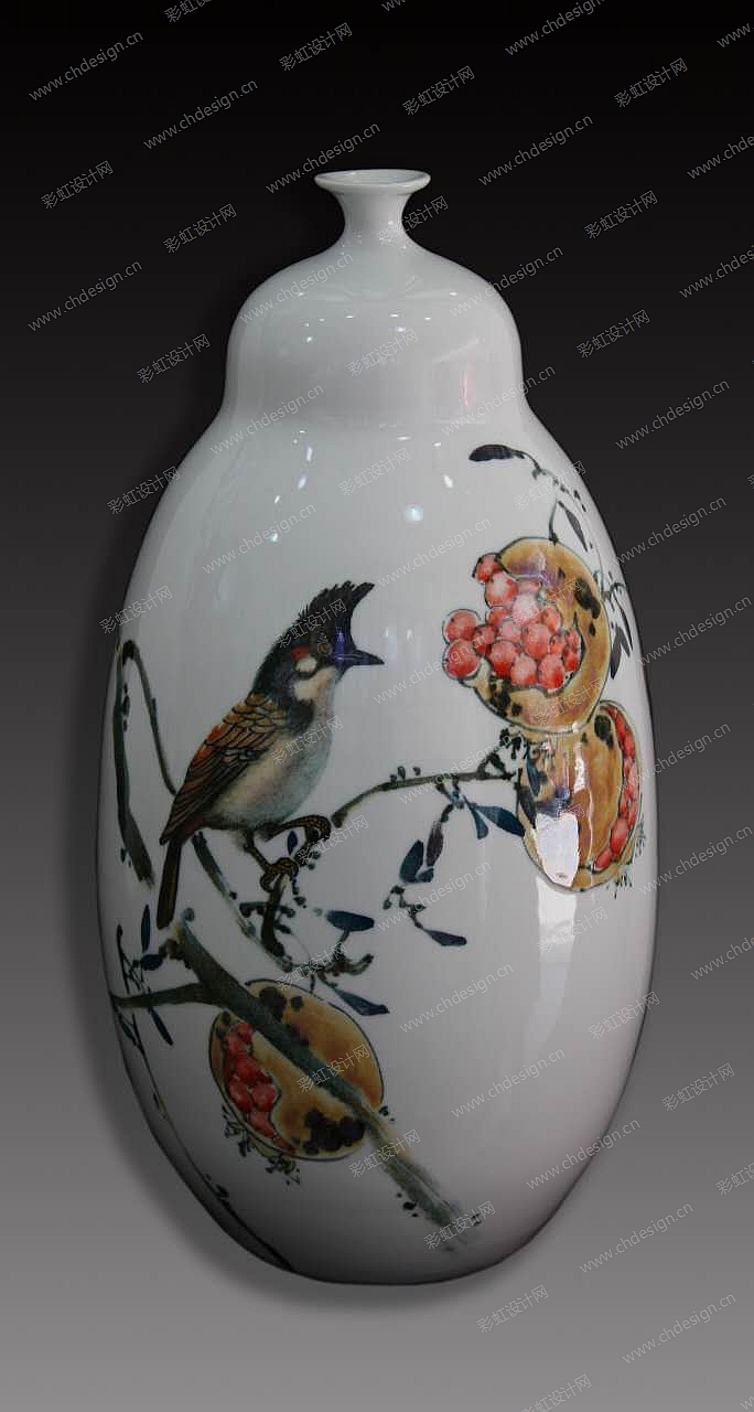 陶瓷瓶图案设计