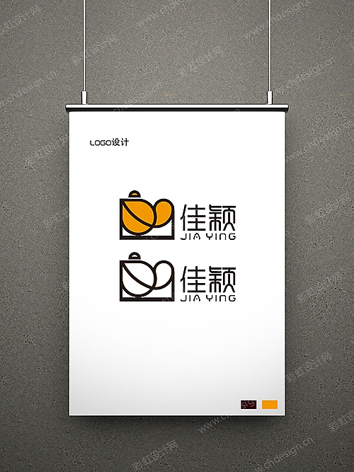 玻璃茶壶LOGO设计