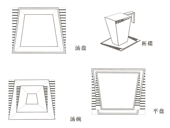 欧美陶瓷日用餐具设计