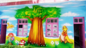 幼儿园室内墙绘
