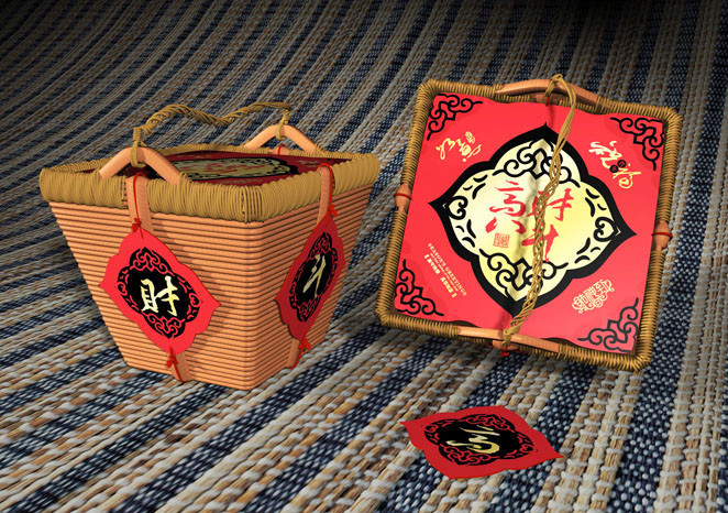 端午节粽子盒包装设计