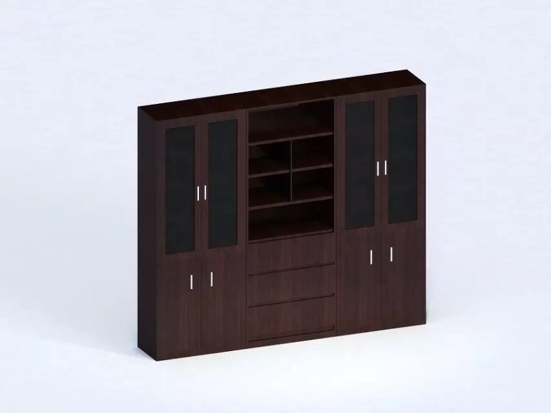 木制书柜家具设计