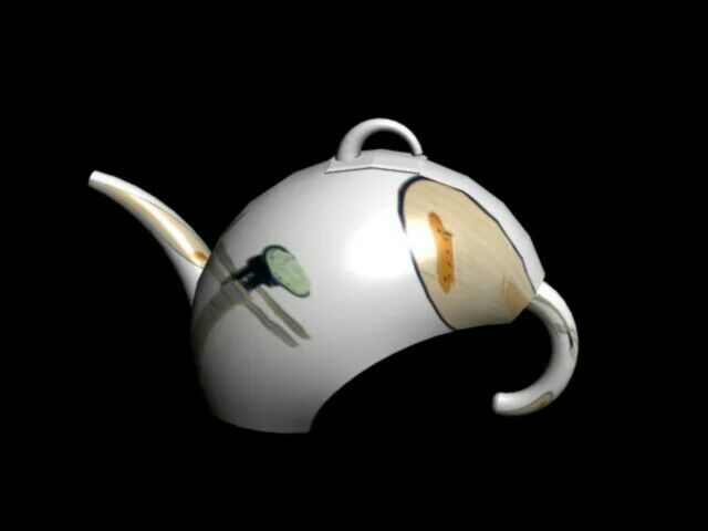 个性怪异造型陶瓷茶壶