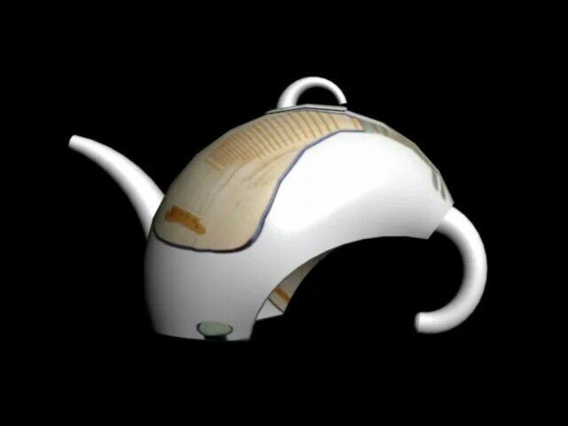 个性怪异造型陶瓷茶壶