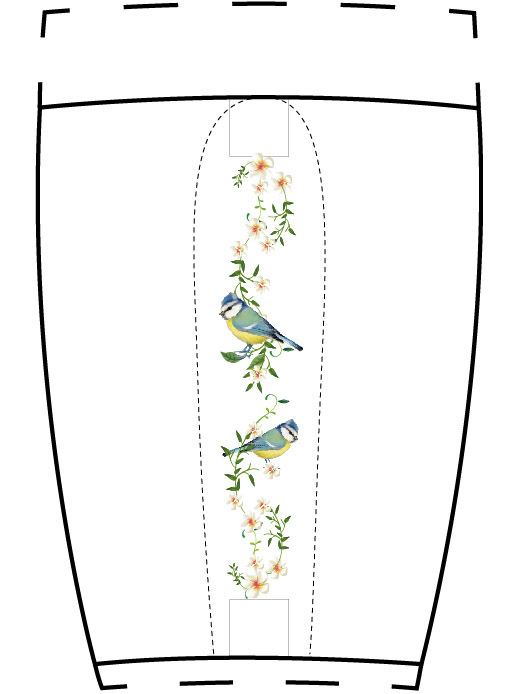 陶瓷花鸟图案