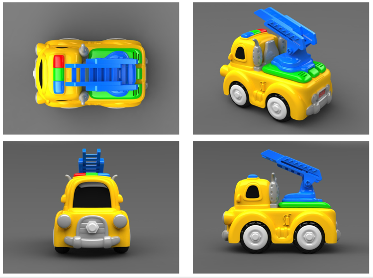 卡通工程车玩具系列