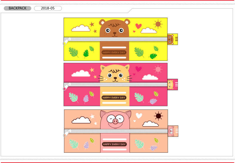 创意卡通笔袋