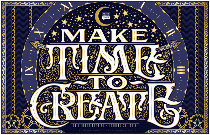 make time to creat图形设计