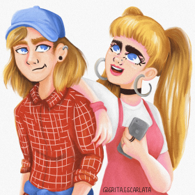 插画——Arnold和Helga