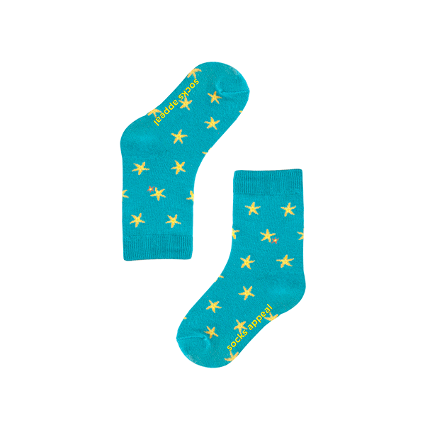 socks appeal韩式婴童棉袜——海星
