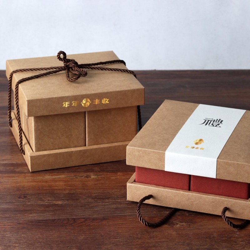 纯天然有机食品 高级包装礼盒设计