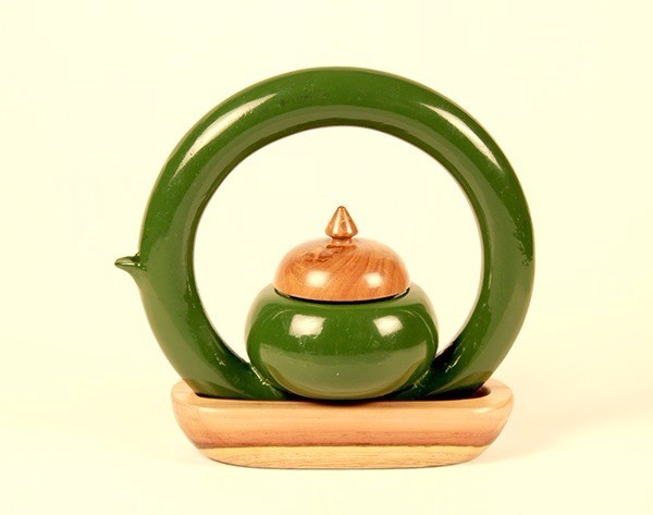 甜甜圈造型陶瓷茶壶