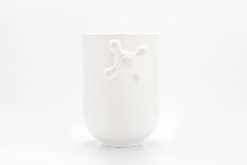 水龙头装饰陶瓷咖啡杯